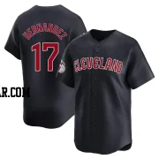 Keith Hernandez Youth Cleveland Guardians Navy Limited Alternate Jersey