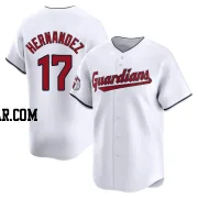 Keith Hernandez Youth Cleveland Guardians White Limited Home Jersey