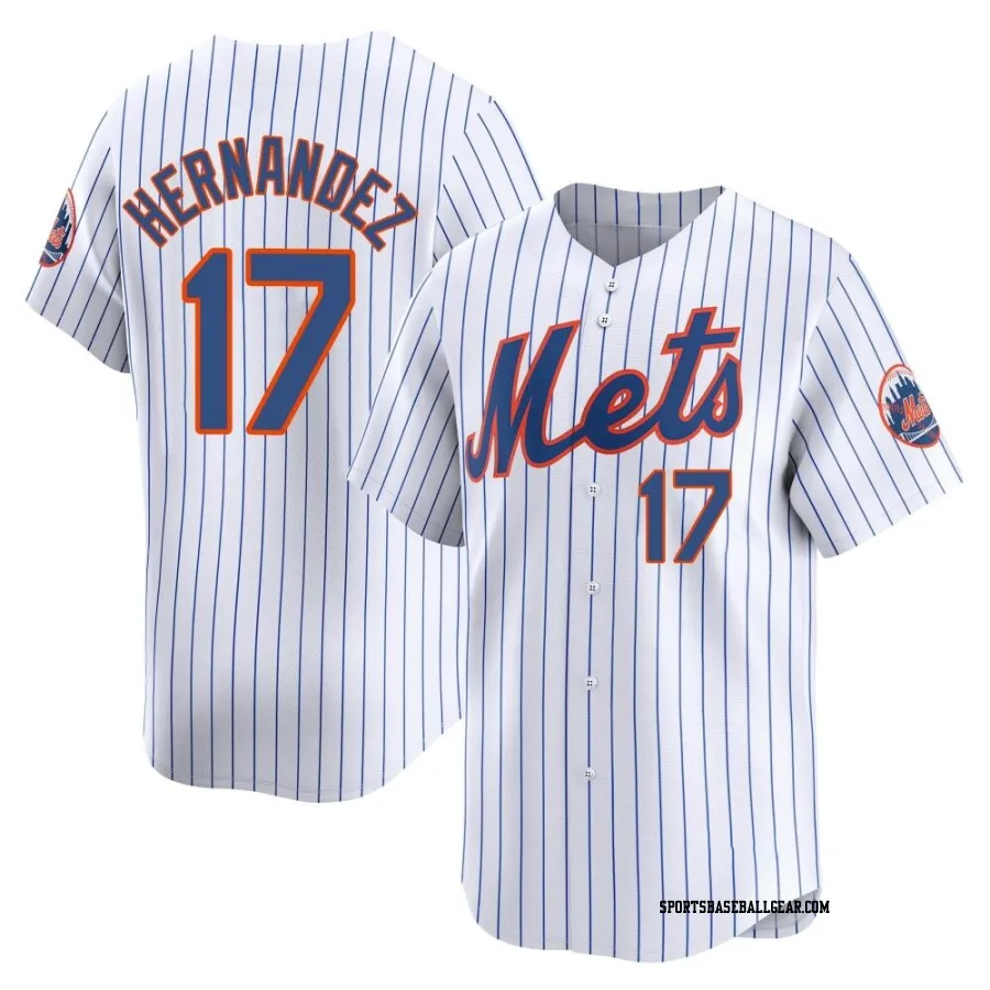 Keith Hernandez Youth New York Mets White Limited Home Jersey