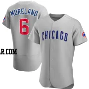 Keith Moreland Men's Chicago Cubs Gray Authentic Road Jersey