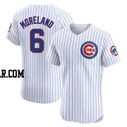 Keith Moreland Men's Chicago Cubs White Elite Home Jersey