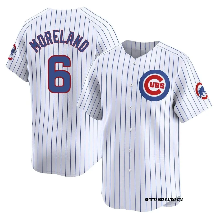 Keith Moreland Men's Chicago Cubs White Limited Home Jersey