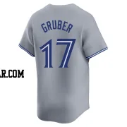 Kelly Gruber Men's Toronto Blue Jays Gray Limited Away Jersey