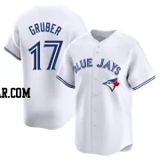 Kelly Gruber Youth Toronto Blue Jays White Limited Home Jersey