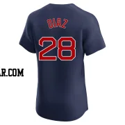 Kelvin Diaz Men's Boston Red Sox Navy Elite Alternate Jersey