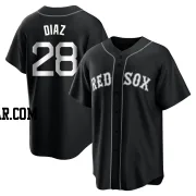 Kelvin Diaz Youth Boston Red Sox Black/White Replica Jersey