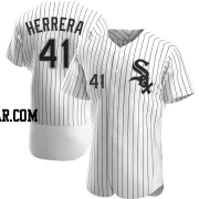 Kelvin Herrera Men's Chicago White Sox White Authentic Home Jersey