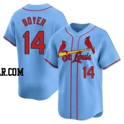 Ken Boyer Men's St. Louis Cardinals Light Blue Limited Alternate Jersey