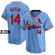 Ken Boyer Men's St. Louis Cardinals Light Blue Limited Cooperstown Collection Jersey