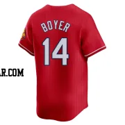 Ken Boyer Men's St. Louis Cardinals Red Limited 2024 City Connect Jersey