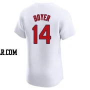 Ken Boyer Men's St. Louis Cardinals White Elite Home Jersey