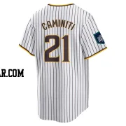 Ken Caminiti Men's San Diego Padres White Replica 2024 World Tour Seoul Series Home Jersey