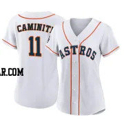 Ken Caminiti Women's Houston Astros White Authentic 2022 World Series Home Jersey