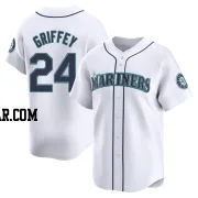 Ken Griffey Men's Seattle Mariners White Limited Home Jersey