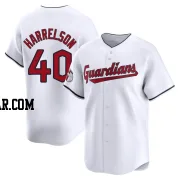 Ken Harrelson Men's Cleveland Guardians White Limited Home Jersey