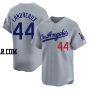 Ken Landreaux Men's Los Angeles Dodgers Gray Limited Away Jersey