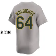 Ken Waldichuk Men's Oakland Athletics Gray Limited Away Jersey