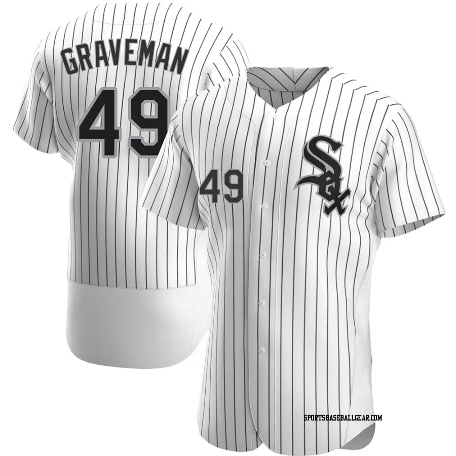 Kendall Graveman Men's Chicago White Sox White Authentic Home Jersey