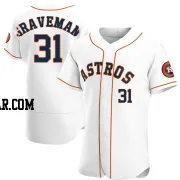 Kendall Graveman Men's Houston Astros White Authentic Home Jersey