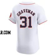 Kendall Graveman Men's Houston Astros White Elite Home Jersey