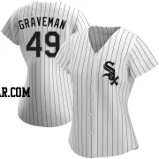 Kendall Graveman Women's Chicago White Sox White Replica Home Jersey