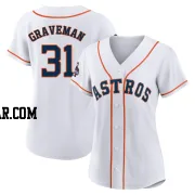 Kendall Graveman Women's Houston Astros White Authentic 2022 World Series Champions Home Jersey