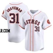 Kendall Graveman Youth Houston Astros White Limited Home Jersey