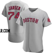 Kenley Jansen Men's Boston Red Sox Gray Authentic Road Jersey