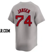 Kenley Jansen Men's Boston Red Sox Gray Limited Away Jersey