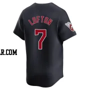 Kenny Lofton Men's Cleveland Guardians Navy Limited Alternate Jersey