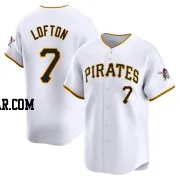 Kenny Lofton Youth Pittsburgh Pirates White Limited Home Jersey