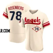 Kenny Rosenberg Men's Los Angeles Angels Cream Authentic 2022 City Connect Jersey