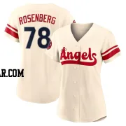 Kenny Rosenberg Women's Los Angeles Angels Cream Authentic 2022 City Connect Jersey