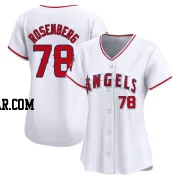 Kenny Rosenberg Women's Los Angeles Angels White Limited Home Jersey