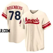 Kenny Rosenberg Youth Los Angeles Angels Cream Replica 2022 City Connect Jersey