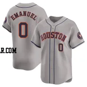 Kent Emanuel Men's Houston Astros Gray Limited Away Jersey