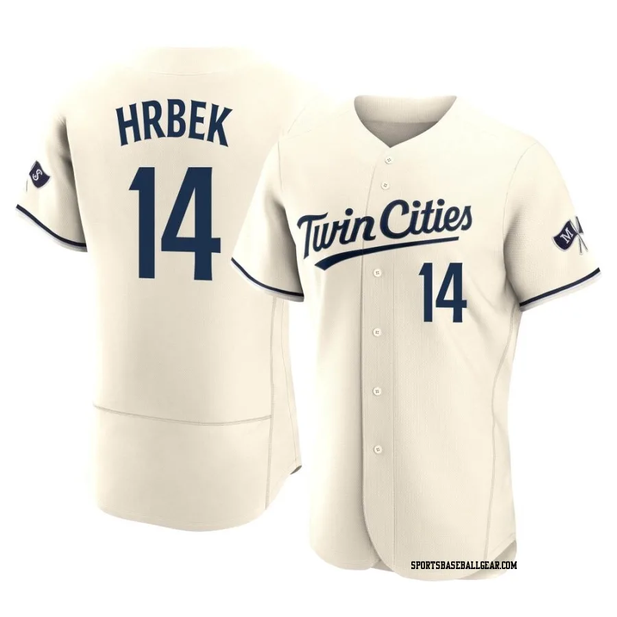 Kent Hrbek Men's Minnesota Twins Cream Authentic Alternate 2023 Jersey