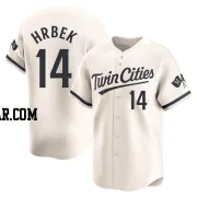 Kent Hrbek Men's Minnesota Twins Cream Limited Alternate Jersey