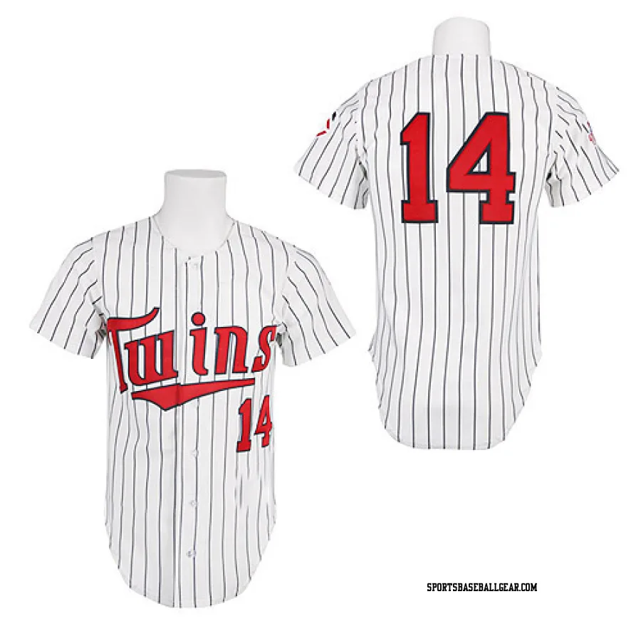 Kent Hrbek Men's Minnesota Twins White Authentic 1991 Throwback Jersey