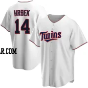 Kent Hrbek Men's Minnesota Twins White Replica Home Jersey