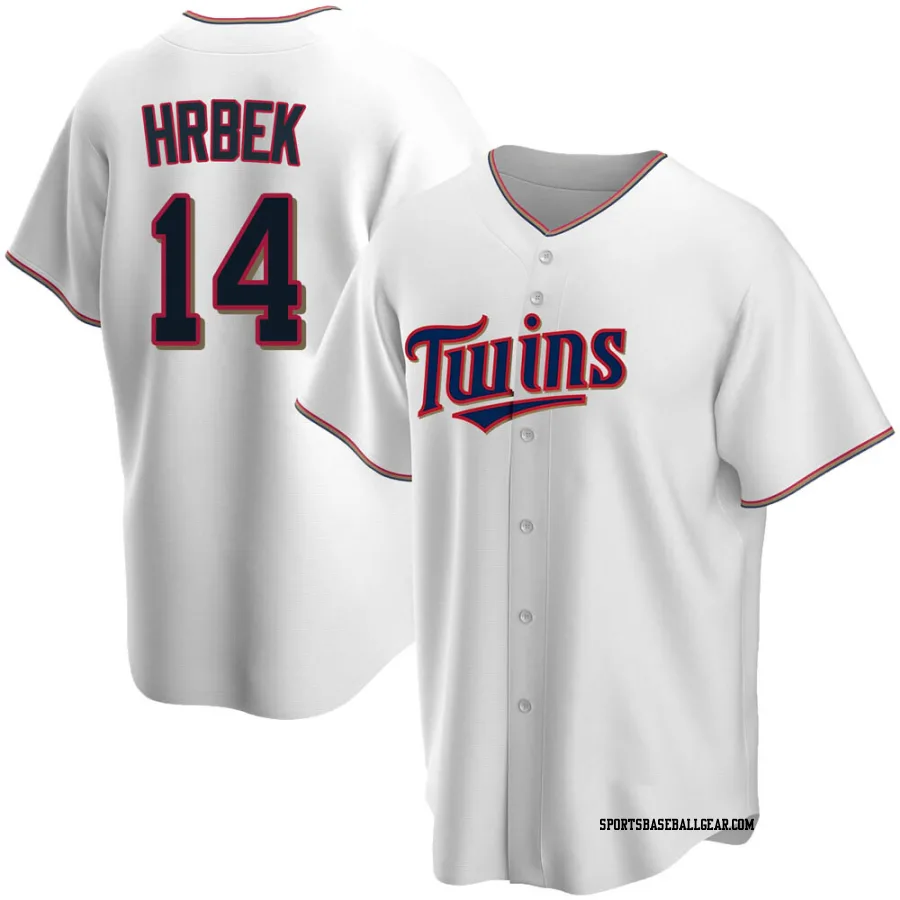 Kent Hrbek Youth Minnesota Twins White Replica Home Jersey