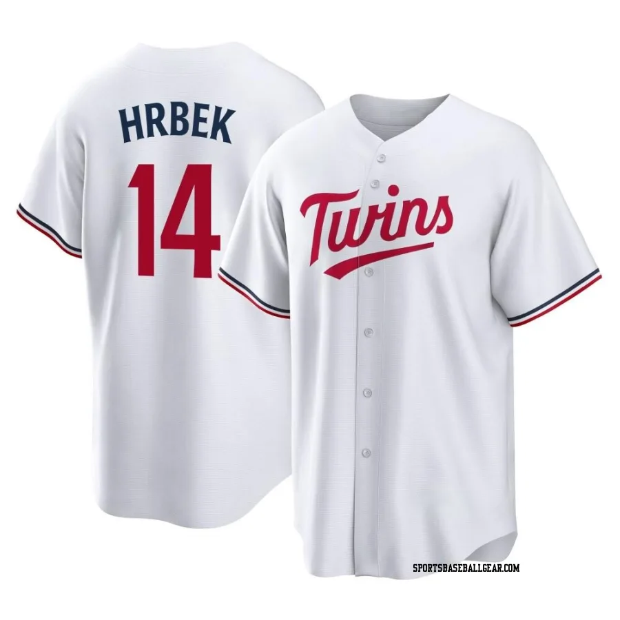 Kent Hrbek Youth Minnesota Twins White Replica Home Jersey