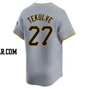 Kent Tekulve Youth Pittsburgh Pirates Gray Limited Away Jersey