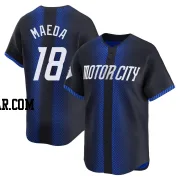 Kenta Maeda Men's Detroit Tigers Blue Limited 2024 City Connect Jersey