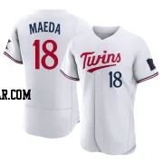 Kenta Maeda Men's Minnesota Twins White Authentic Home Jersey