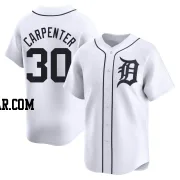 Kerry Carpenter Youth Detroit Tigers White Limited Home Jersey