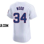 Kerry Wood Men's Chicago Cubs White Elite Home Jersey