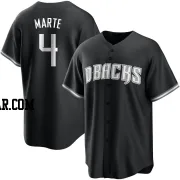 Ketel Marte Youth Arizona Diamondbacks Black/White Replica Jersey