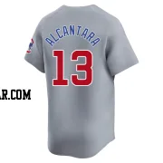 Kevin Alcantara Men's Chicago Cubs Gray Limited Road Jersey