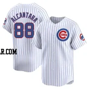 Kevin Alcantara Men's Chicago Cubs White Limited Home Jersey